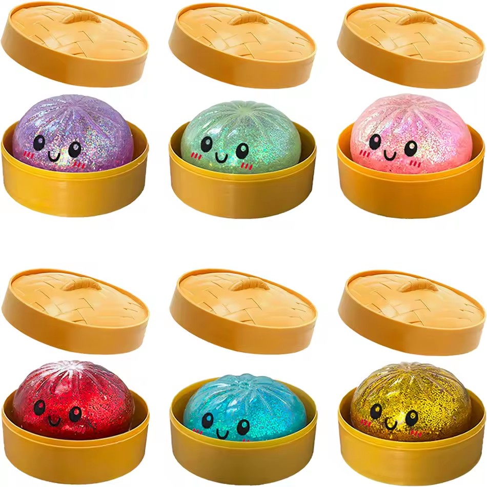Bread Box Bamboo - Simulation Dumpling Squishy Rebound Soft Squeeze