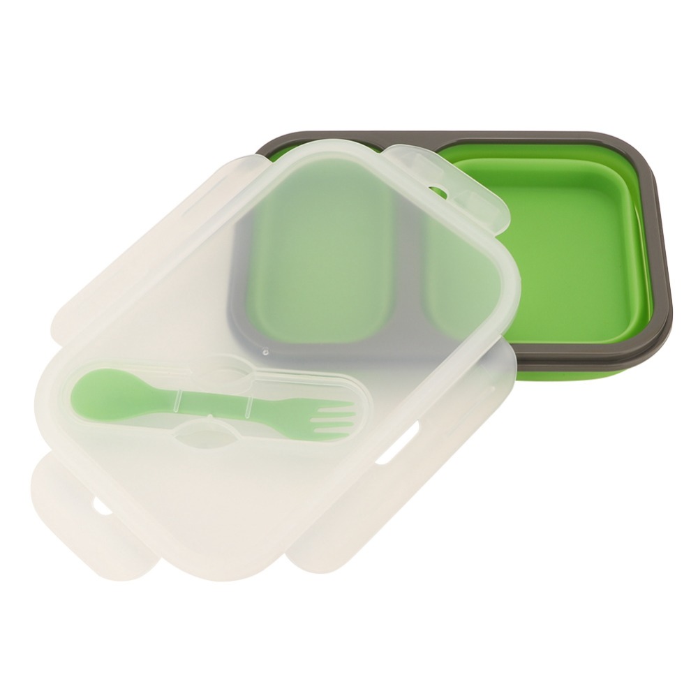 Food Storage Practices - 2PCS Practical 1000ml Collapsible Lunch Box