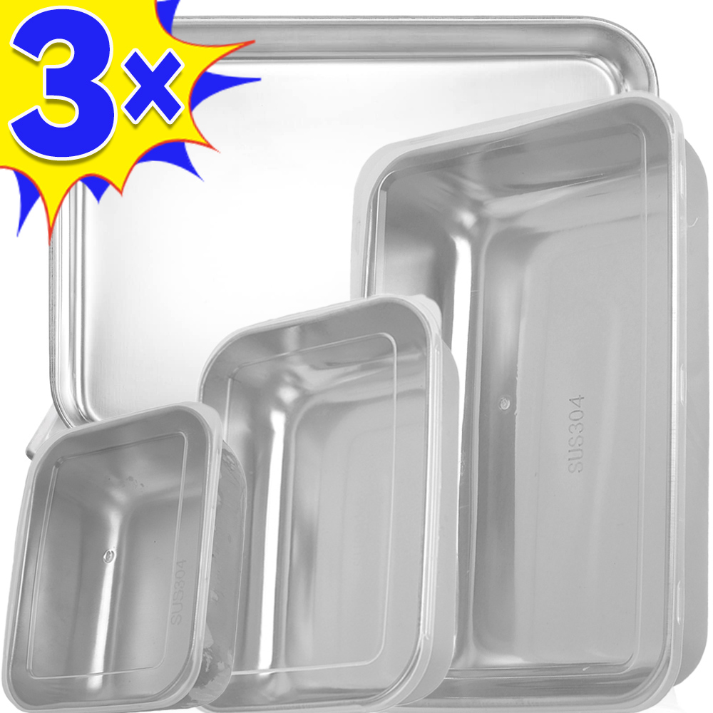 Food Storage System - Stainless Steel Food Storage Box Fresh-keeping