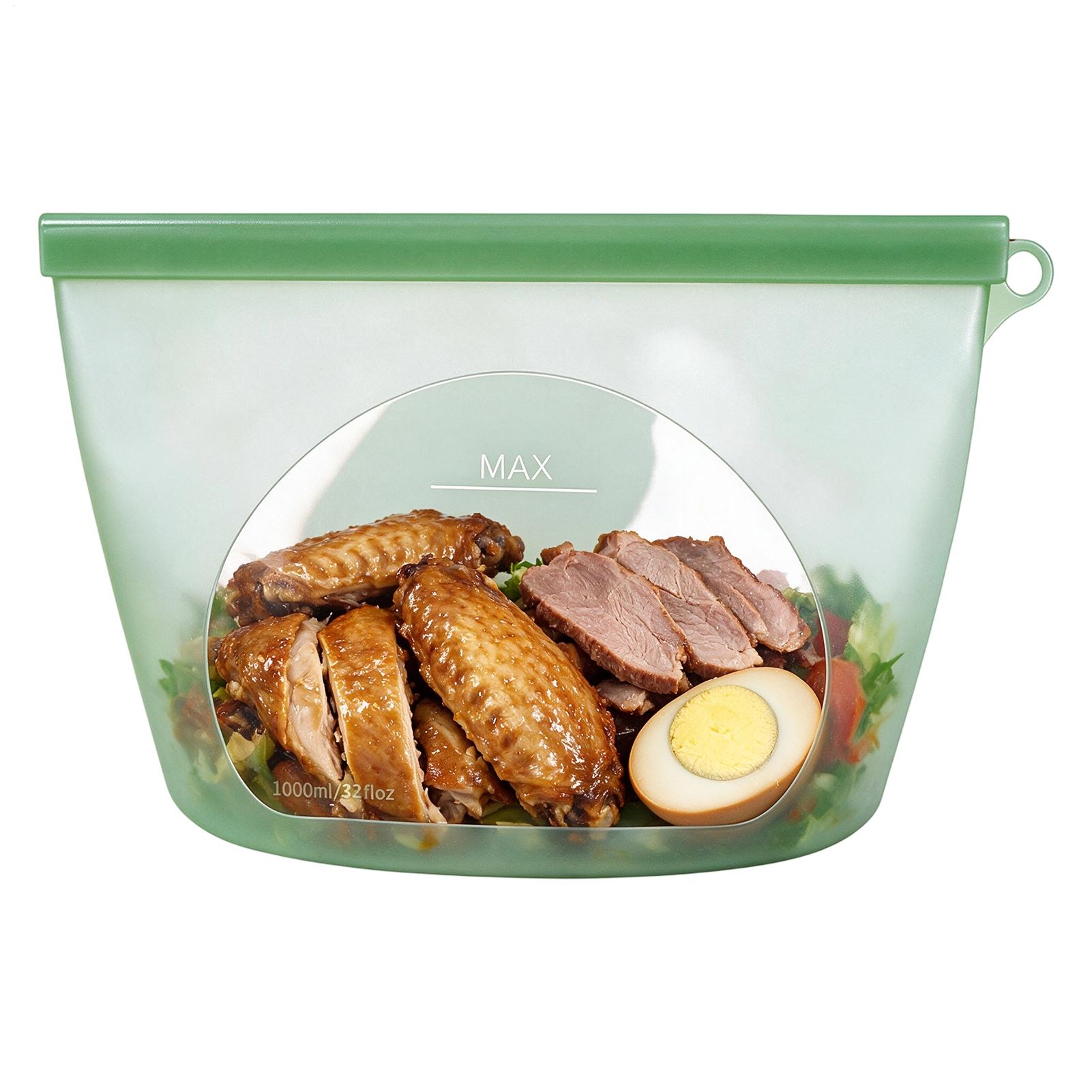 Ziploc Food Storage - Silicone Food Storage Bags 1000ml Oven
