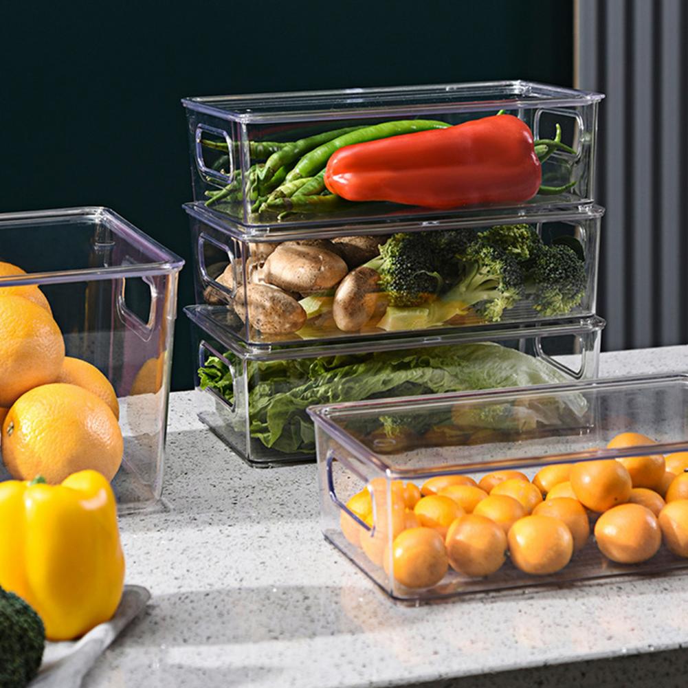 Stackable Pantry Bin - Small Item Organizer Storage Box with