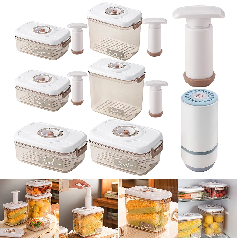 Food Storage Vacuum Pump - Vacuum Food Storage Box Vacuum Food