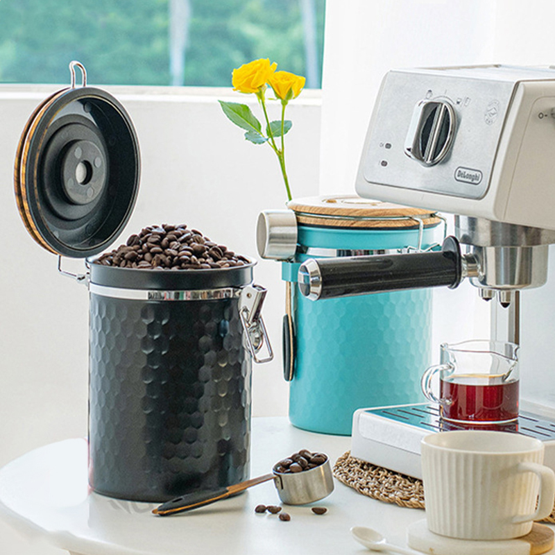 Food Storage Stainless Steel - Kitchen Stainless Steel Coffee Canisters Airtight