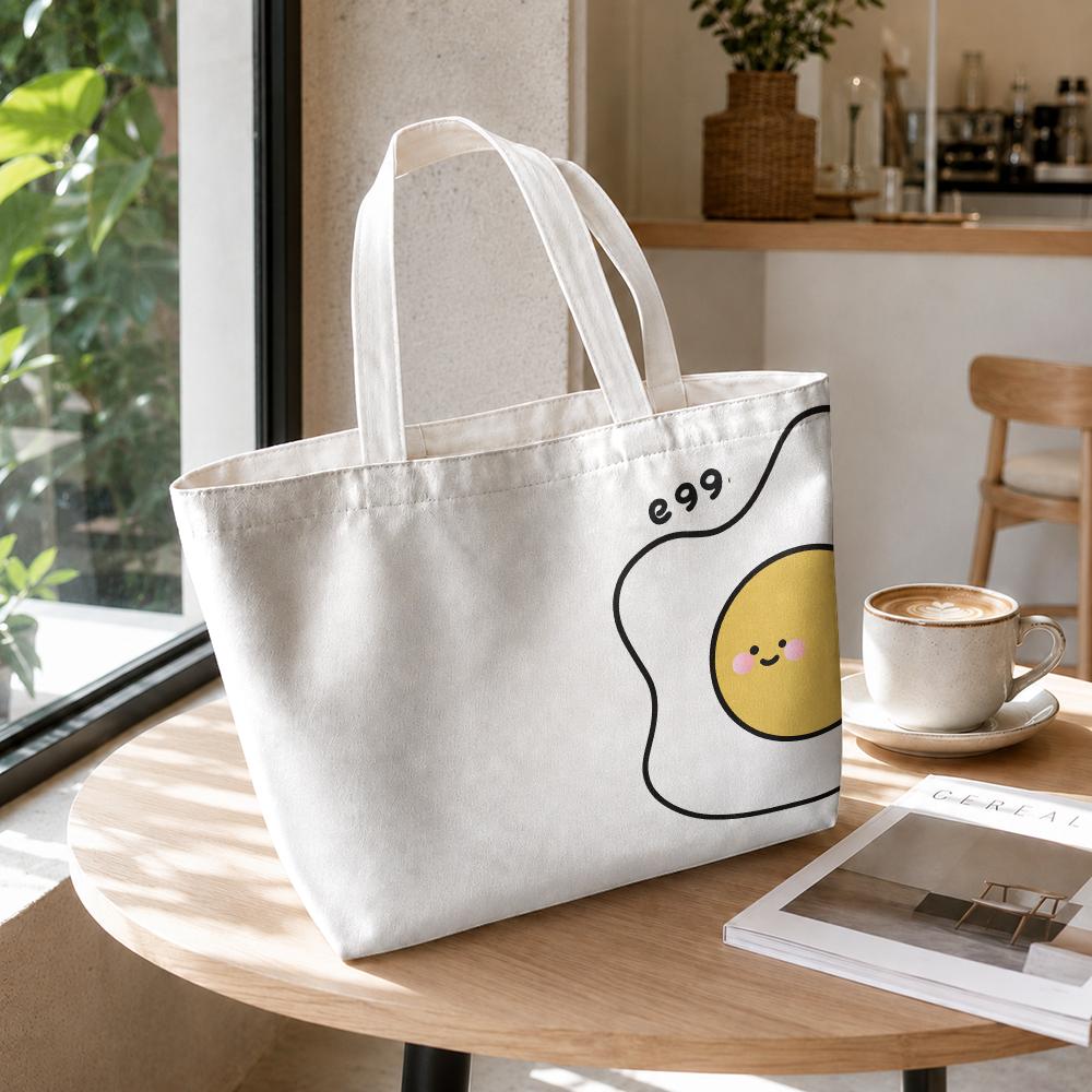 Food Storage Drawing - Simple drawing food Storage Bags Canvas