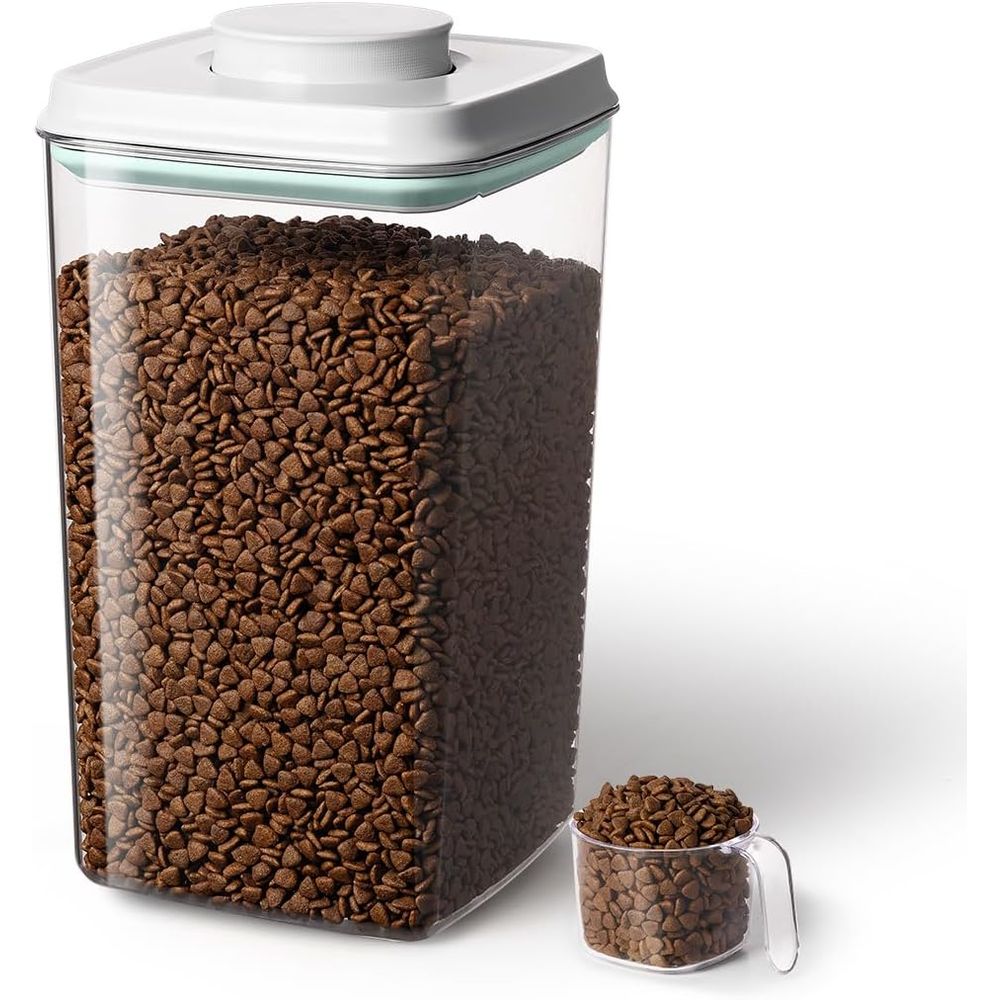 Food Storage Stackable Containers - 130ml Scoop – 4L/4.2qt Airtight Dog