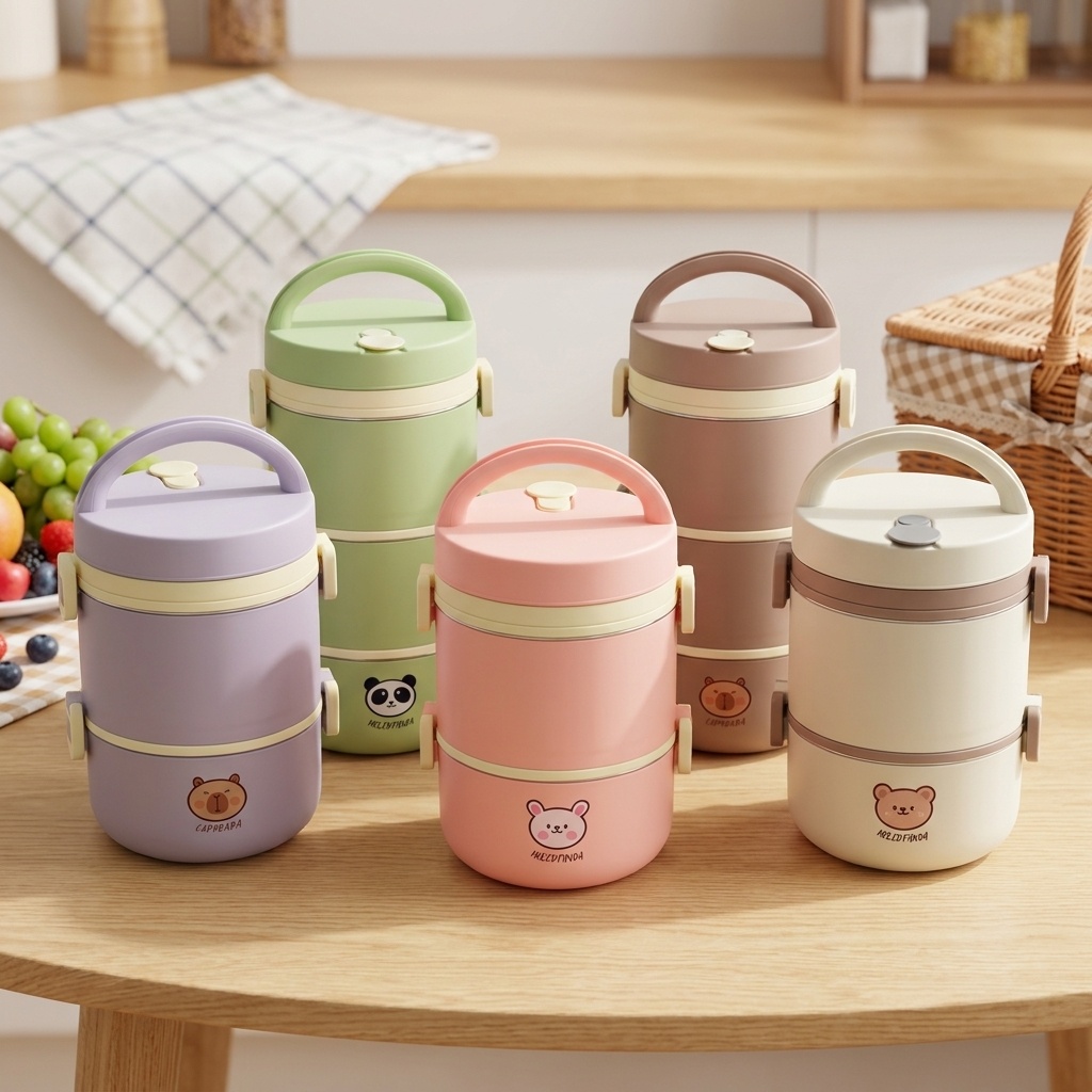 Food Storage 30 Years - 304 Stainless Steel Thermal Lunch Box