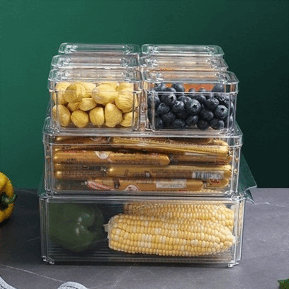Food Storage Practices - Practical Transparent Fridge Organizer Box with
