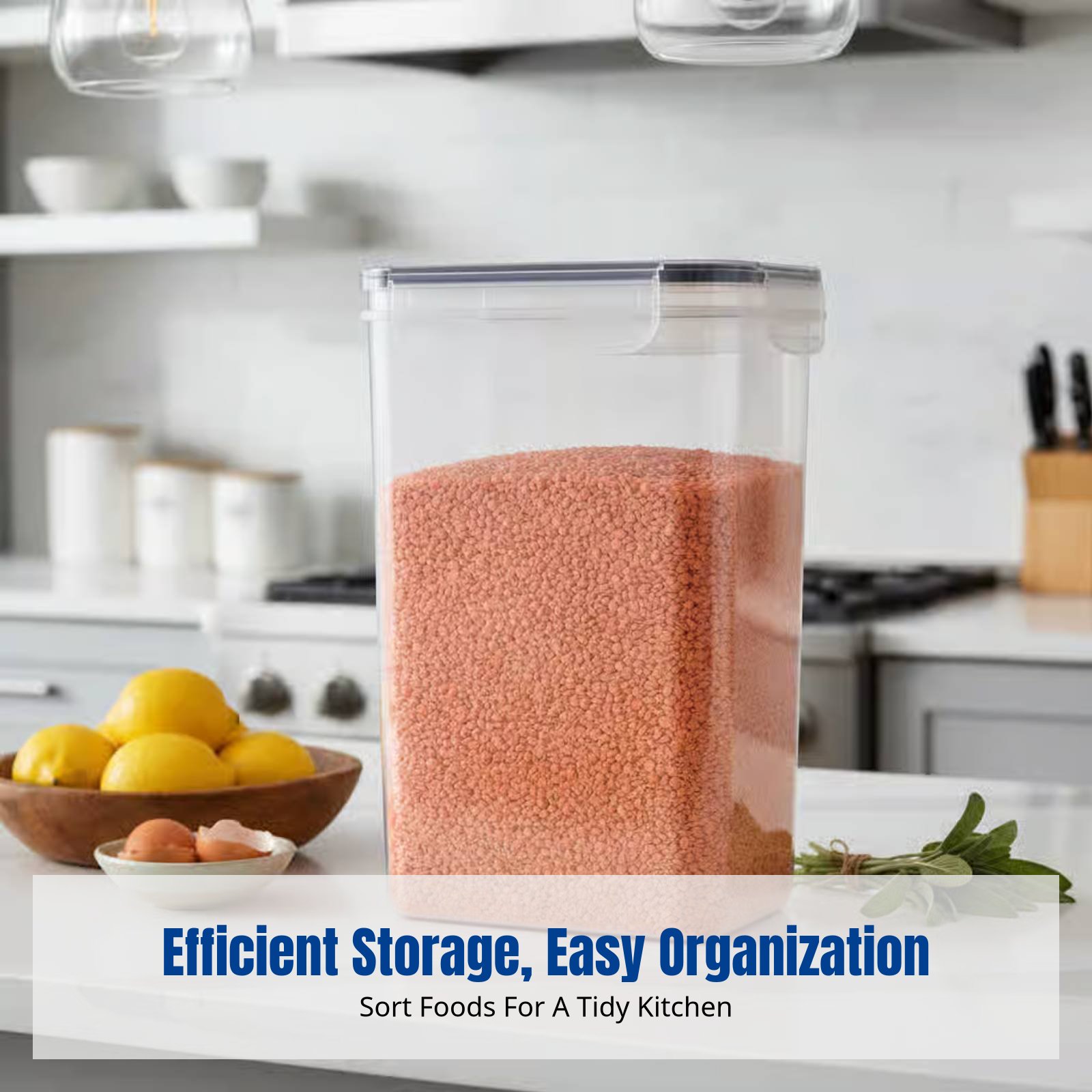Airtight Food Storage Containe - огляд і ціна Food Storage Stackable Containers