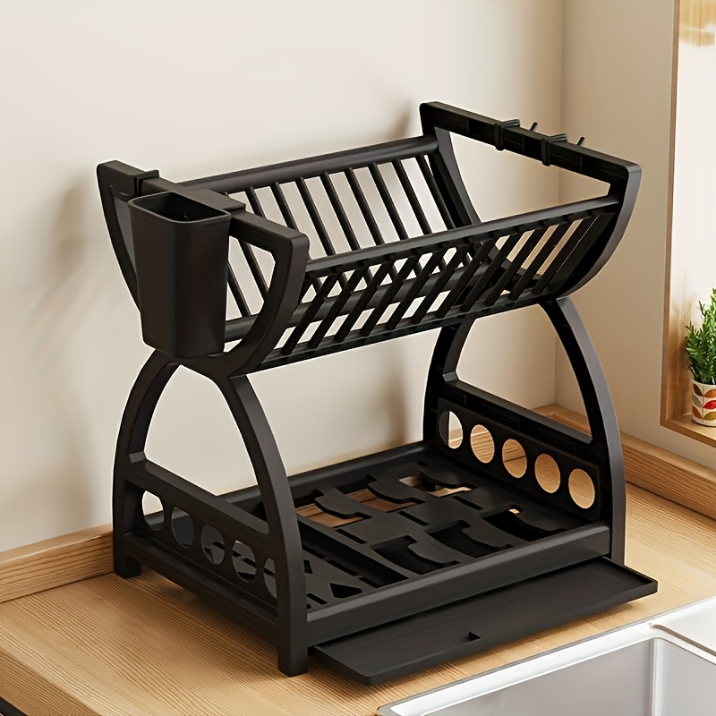 Space Saving Dish Drying Rack  - огляд і ціна Food Storage Organiser