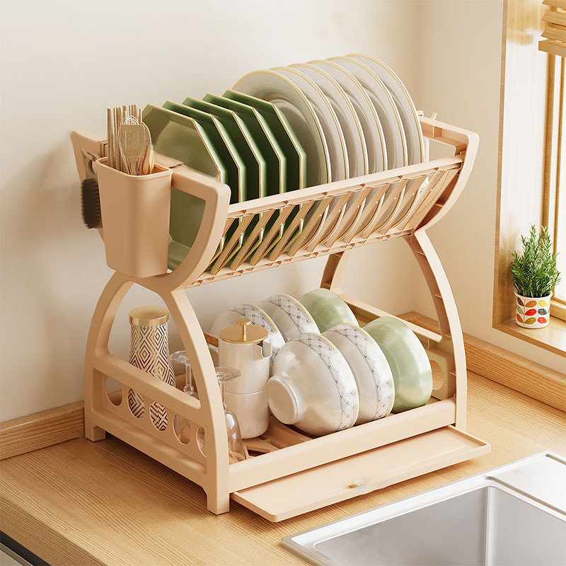 Space Saving Dish Drying Rack  - огляд і ціна Food Storage Organiser
