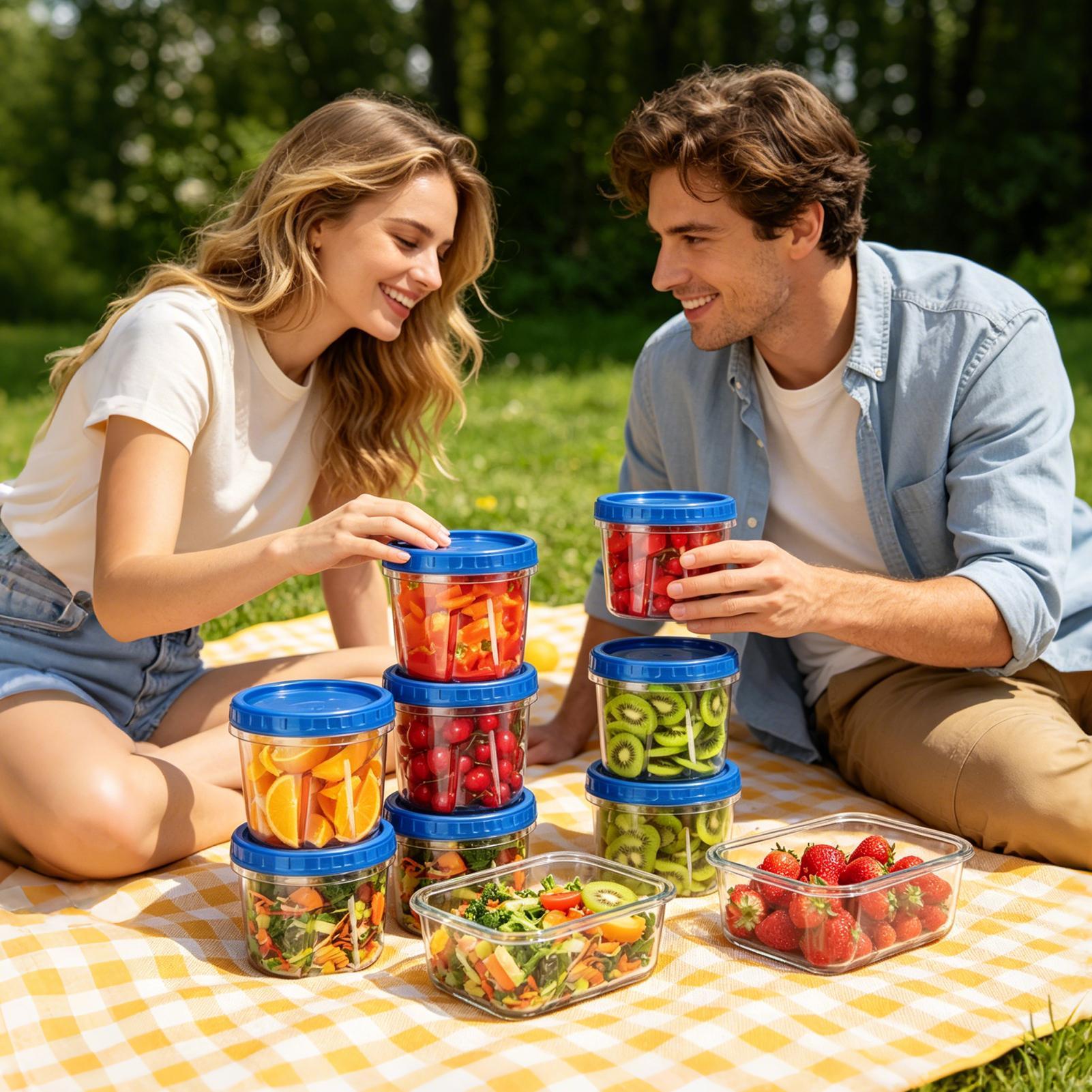 Freezer Containers For Food St - огляд і ціна Food Storage Stackable Containers