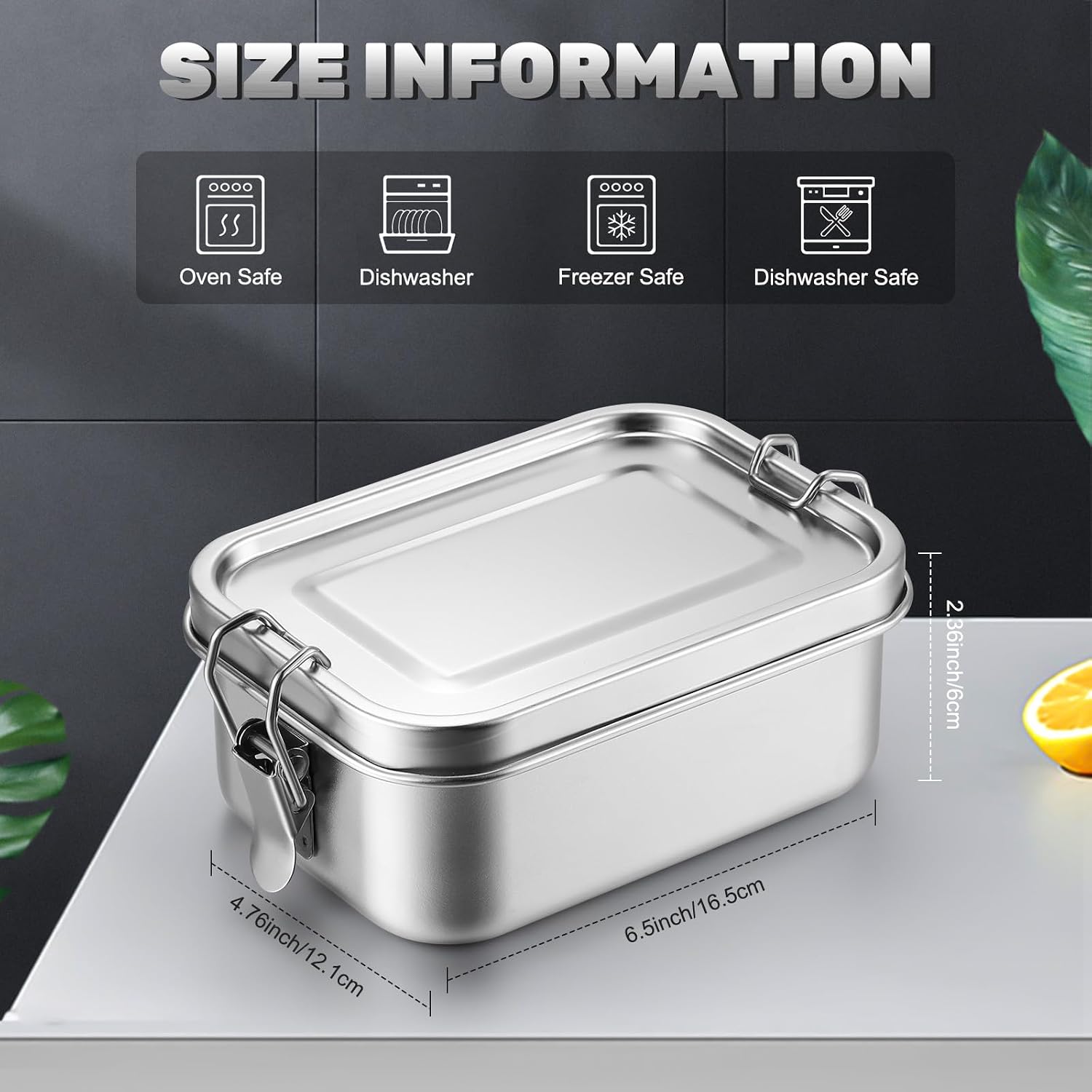 Stainless Steel Food Storage C - огляд і ціна Food Storage Organiser