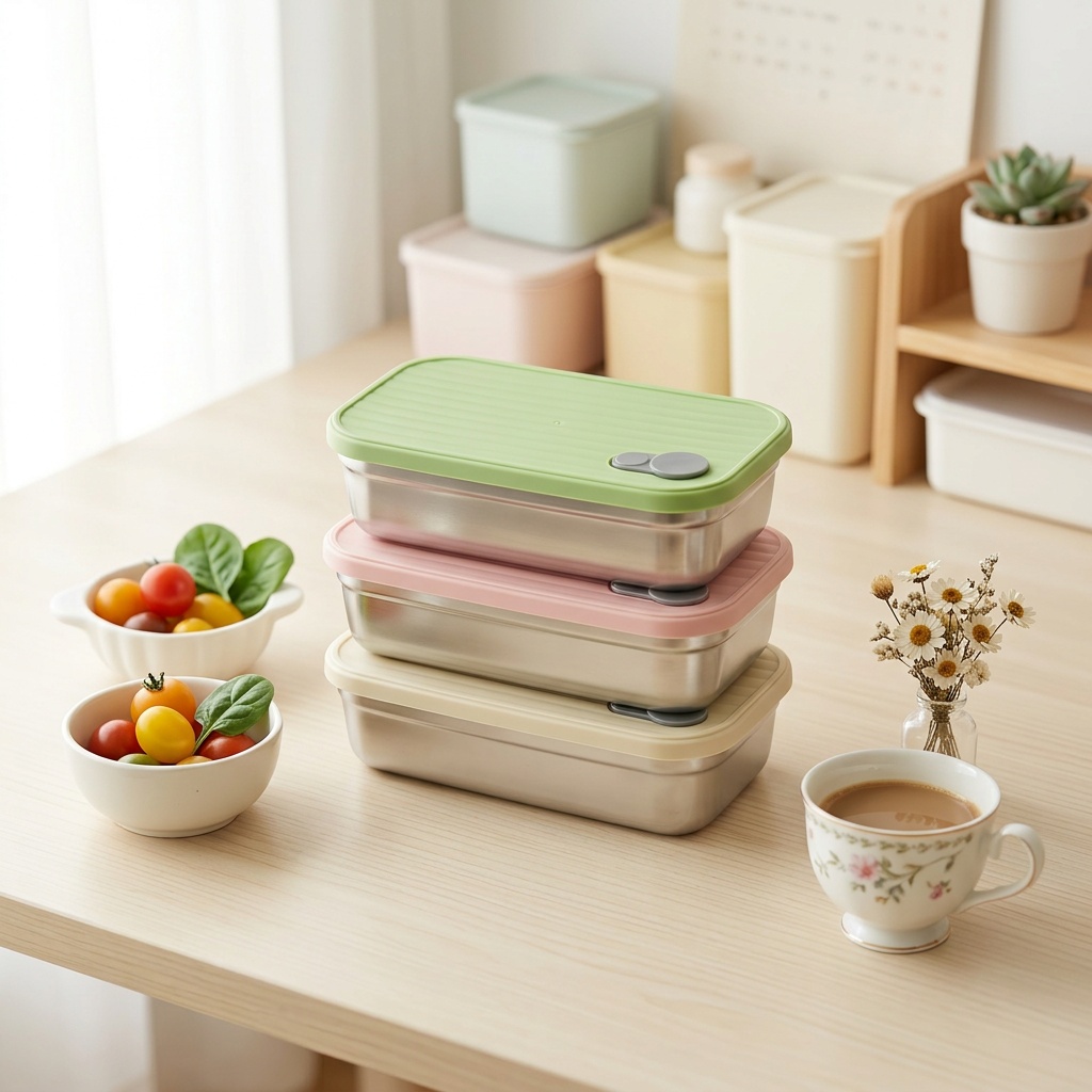 Stainless Steel Bento Box Meta - огляд і ціна Food Storage 30 Years
