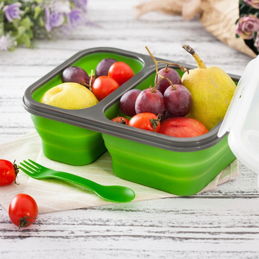 2PCS Practical 1000ml Collapsi - огляд і ціна Food Storage Practices