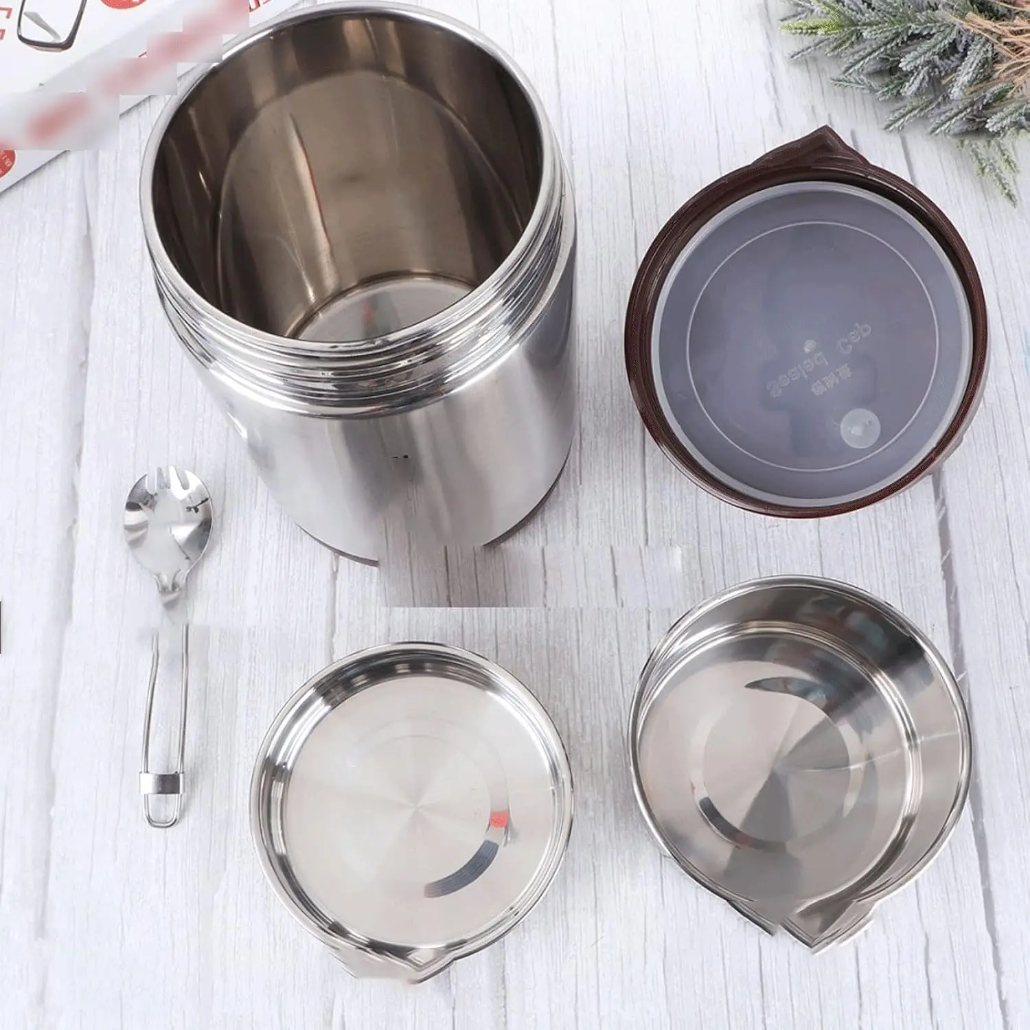 bento lunch box for adults Lar - огляд і ціна Food Storage Box Stainless Steel
