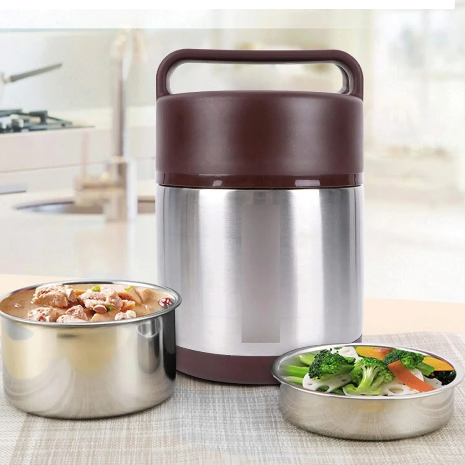 bento lunch box for adults Lar - огляд і ціна Food Storage Box Stainless Steel