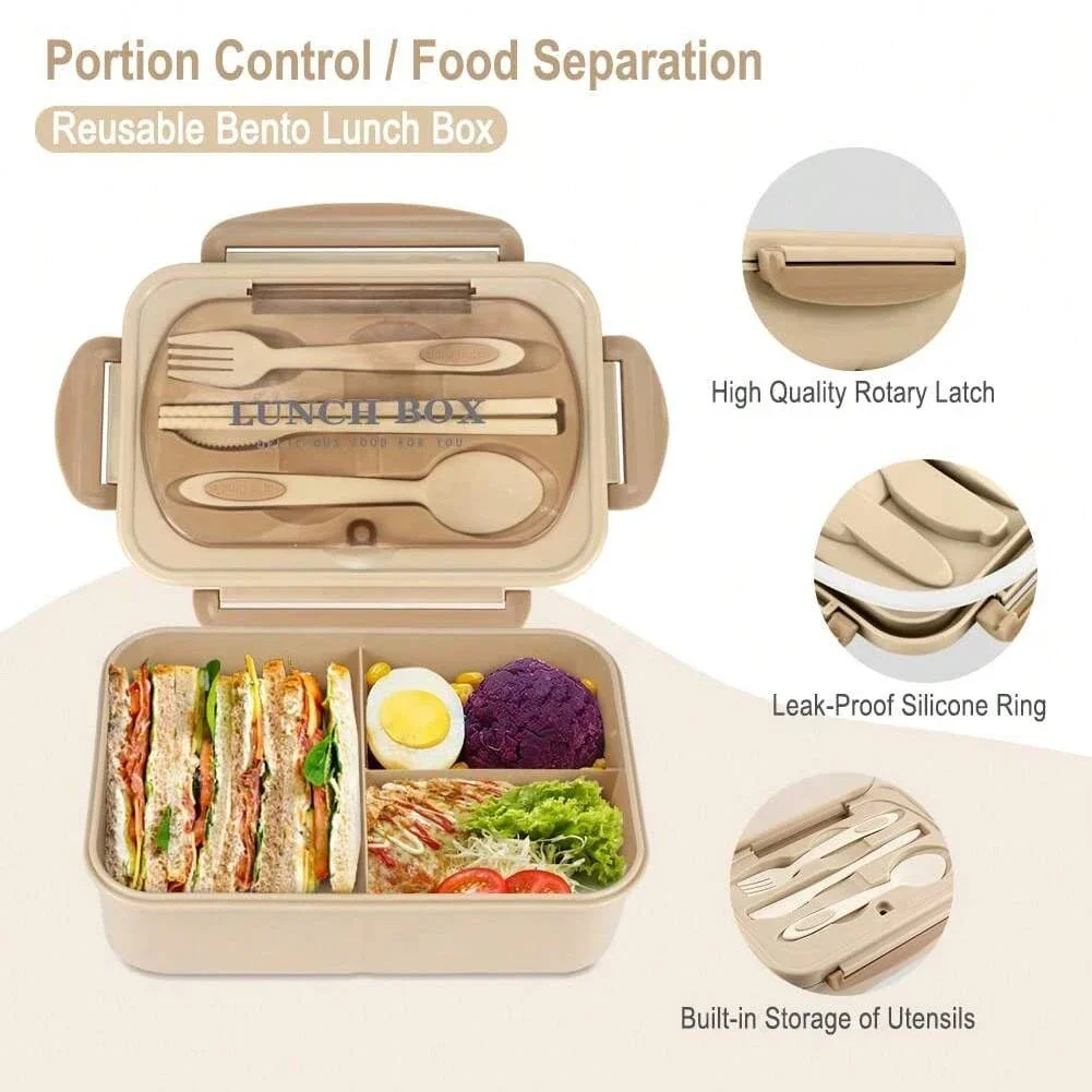 Adult Bento Box with 3 Compart - огляд і ціна Food Storage 30 Years