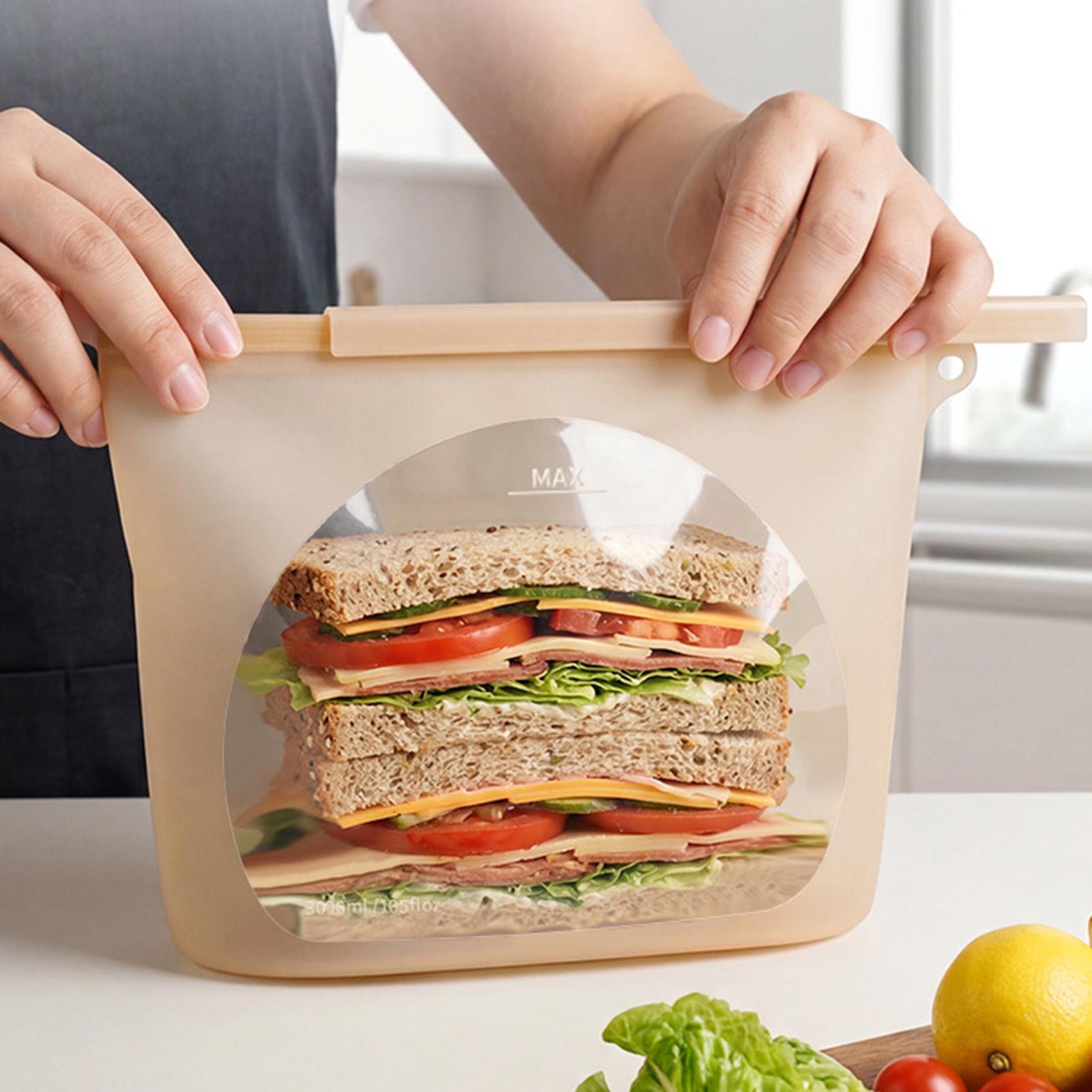 Silicone Food Storage Bags 100 - огляд і ціна Ziploc Food Storage