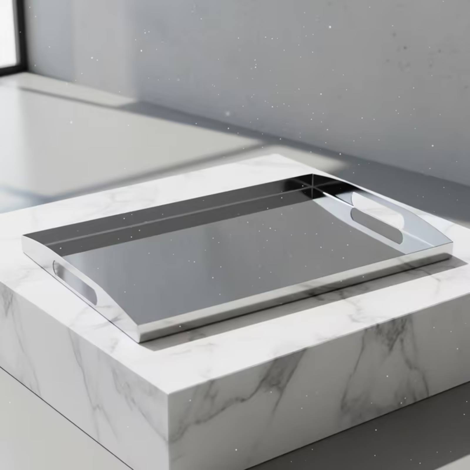 Stainless Steel Tray Silver Tr - огляд і ціна Food Storage Stainless Steel