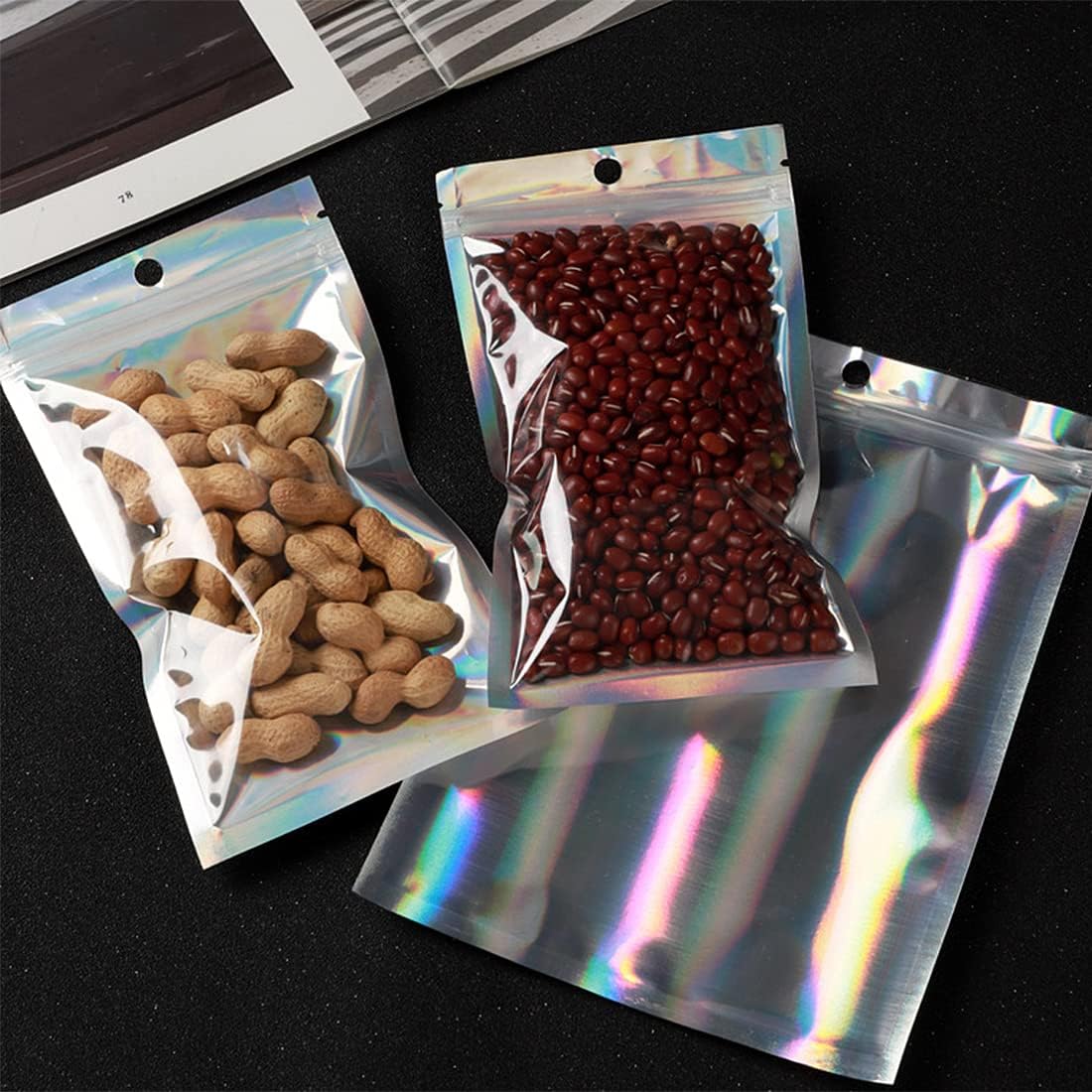 50/10PCS Laser Sealing Bags Pl - огляд і ціна Ziploc Food Storage