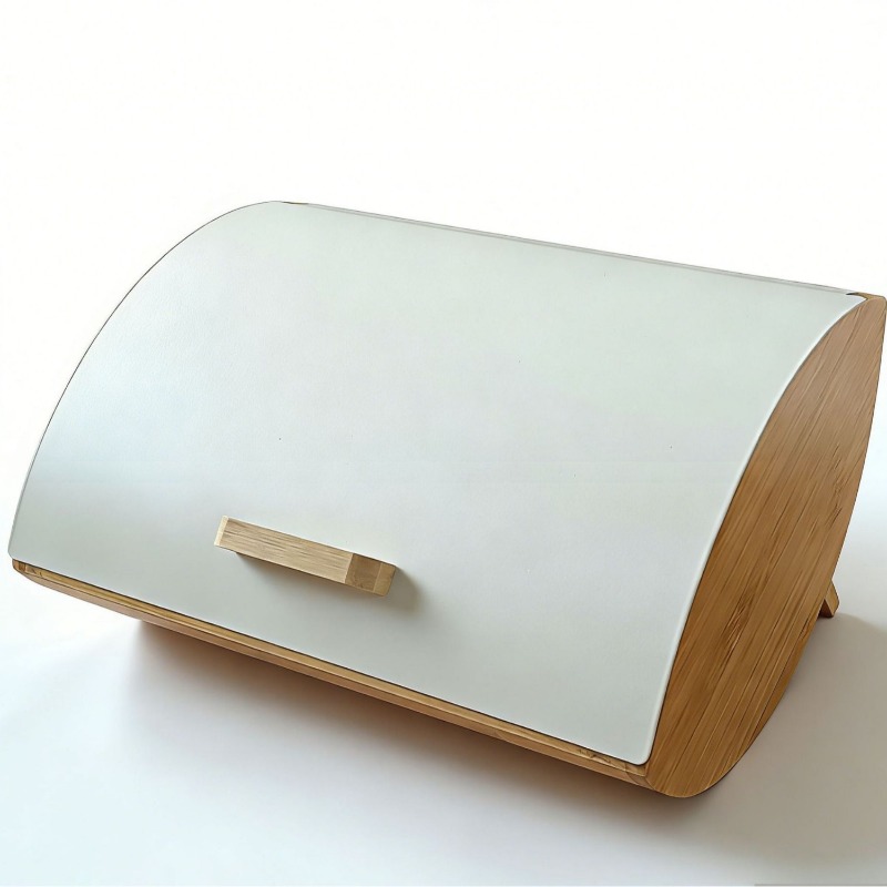 Bamboo cover bread box, househ - огляд і ціна Bread Box Bamboo