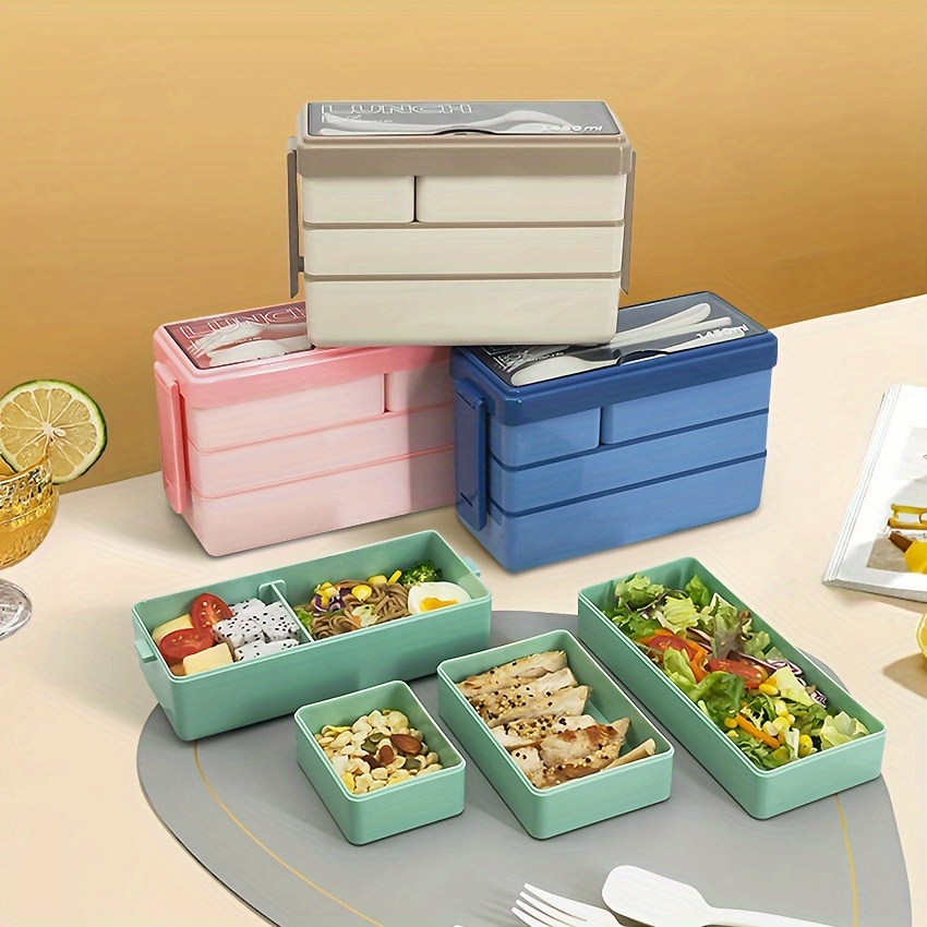 1450ML Bento Lunch Box Large C - огляд і ціна Food Storage Stackable Containers