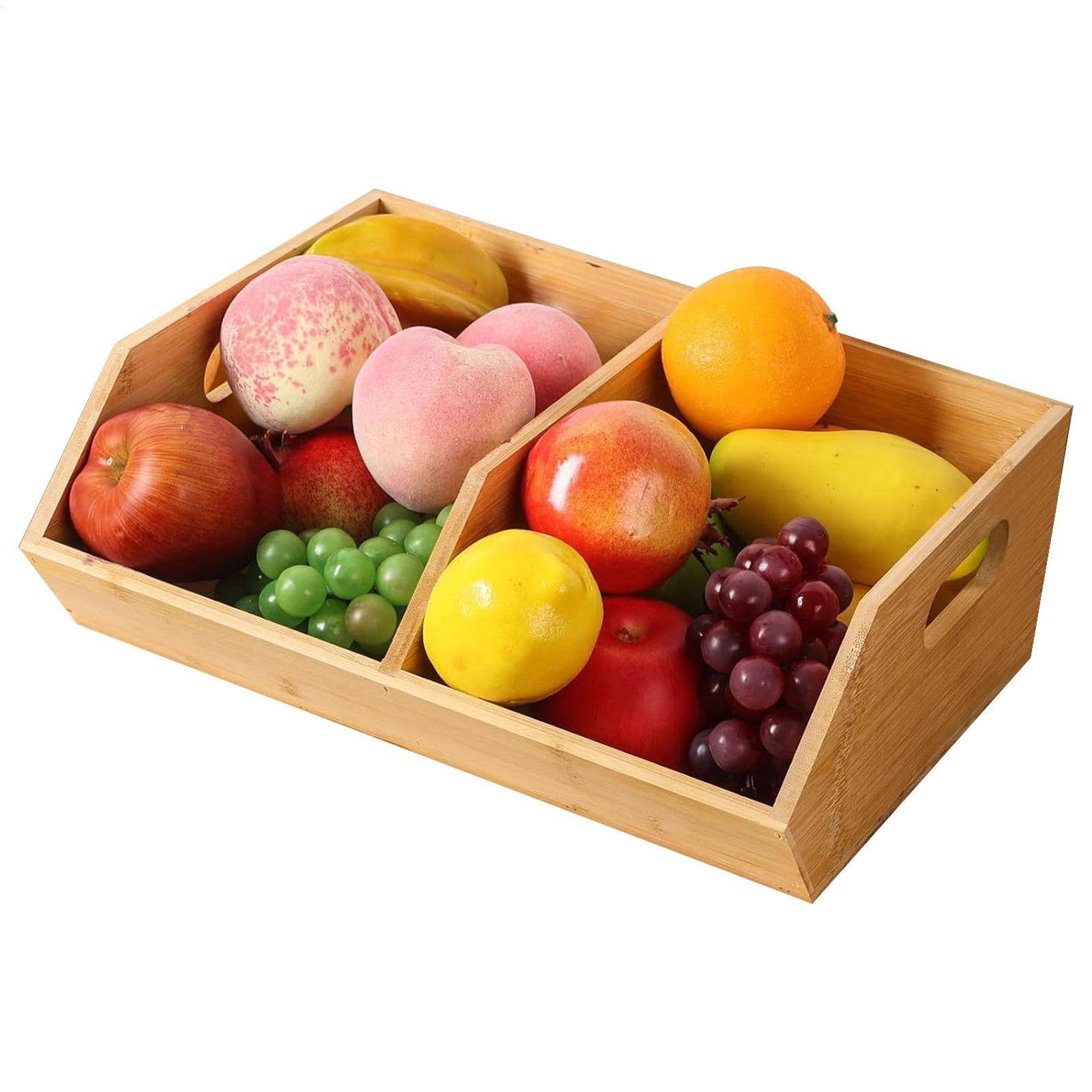 Pantry Storage Bins Wooden Con - огляд і ціна Stackable Pantry Bin