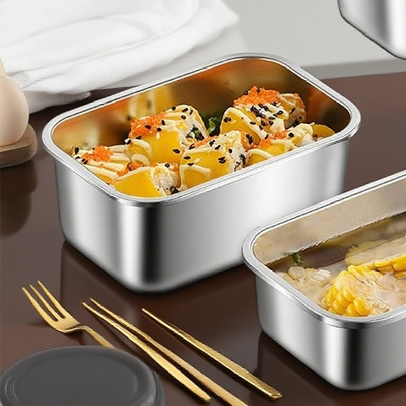 Large Capacity Bento Box  Stai - огляд і ціна Food Storage Box Stainless Steel