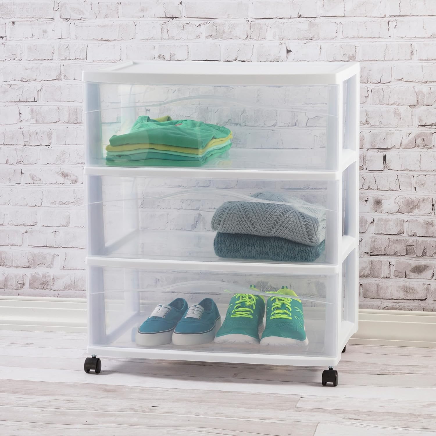 Large Stackable Plastic Storag - огляд і ціна Stackable Pantry Bin