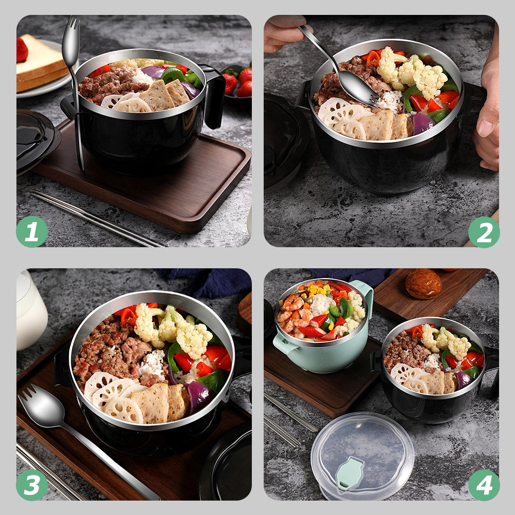 1Set Stainless Steel Noodles B - огляд і ціна Food Storage Stainless Steel