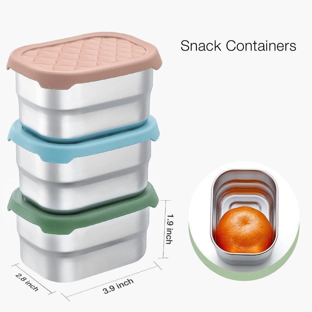 New Stainless Steel Food Conta - огляд і ціна Food Storage Stackable Containers
