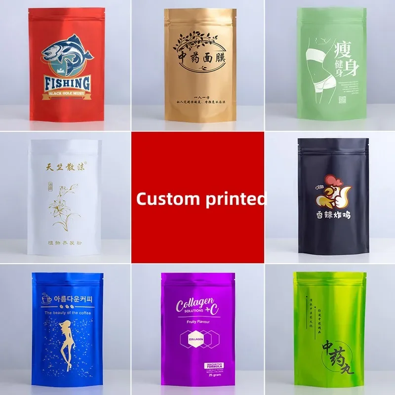 100pcs Custom Matt Finished Se - огляд і ціна Ziploc Food Storage