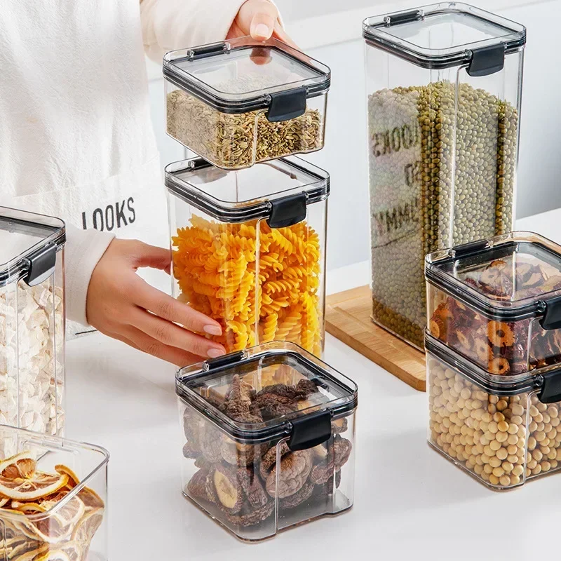 460-1800ml Sets Stackable Kitc - огляд і ціна Food Storage Stackable Containers