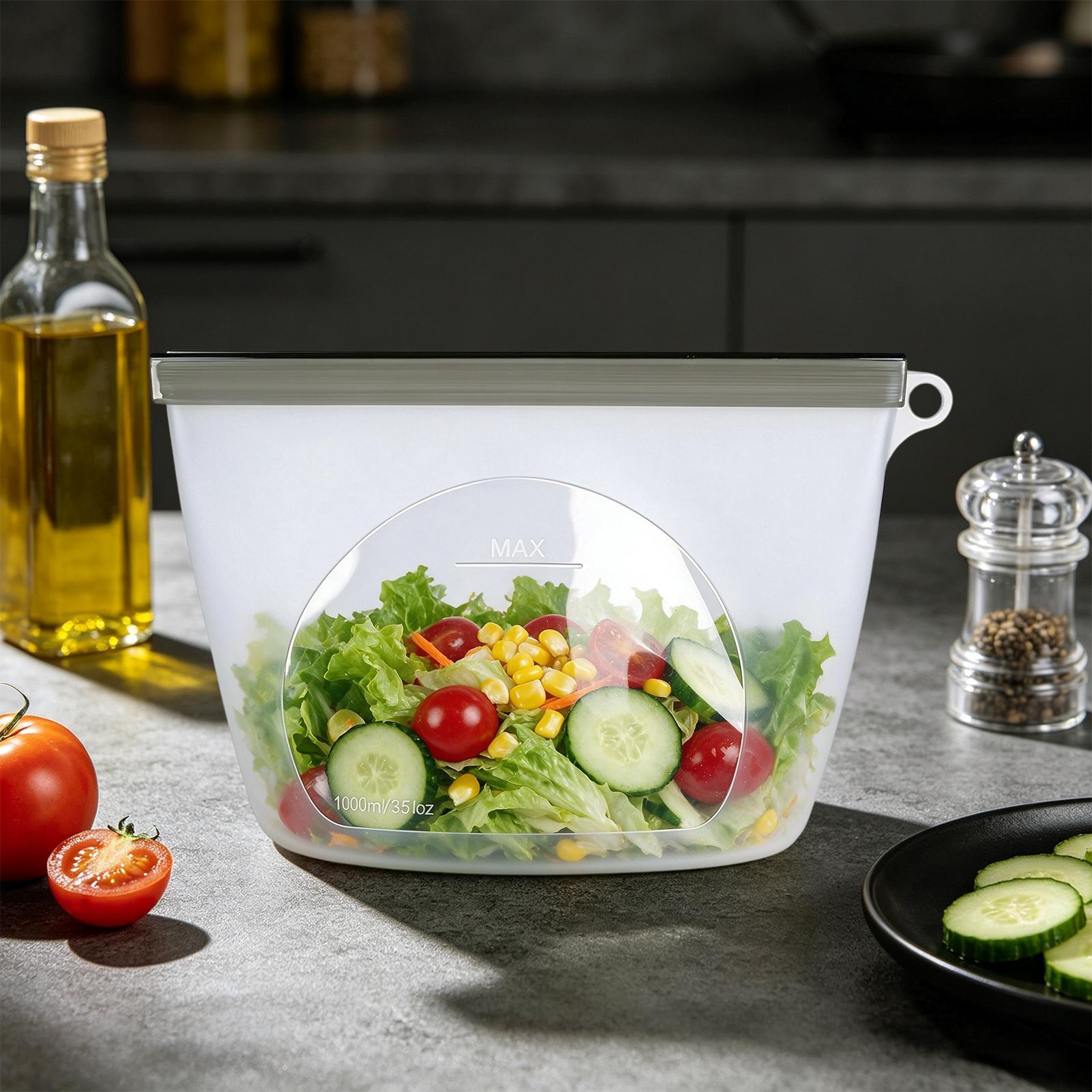 Reusable Food Storage Bags Lea - огляд і ціна Ziploc Food Storage