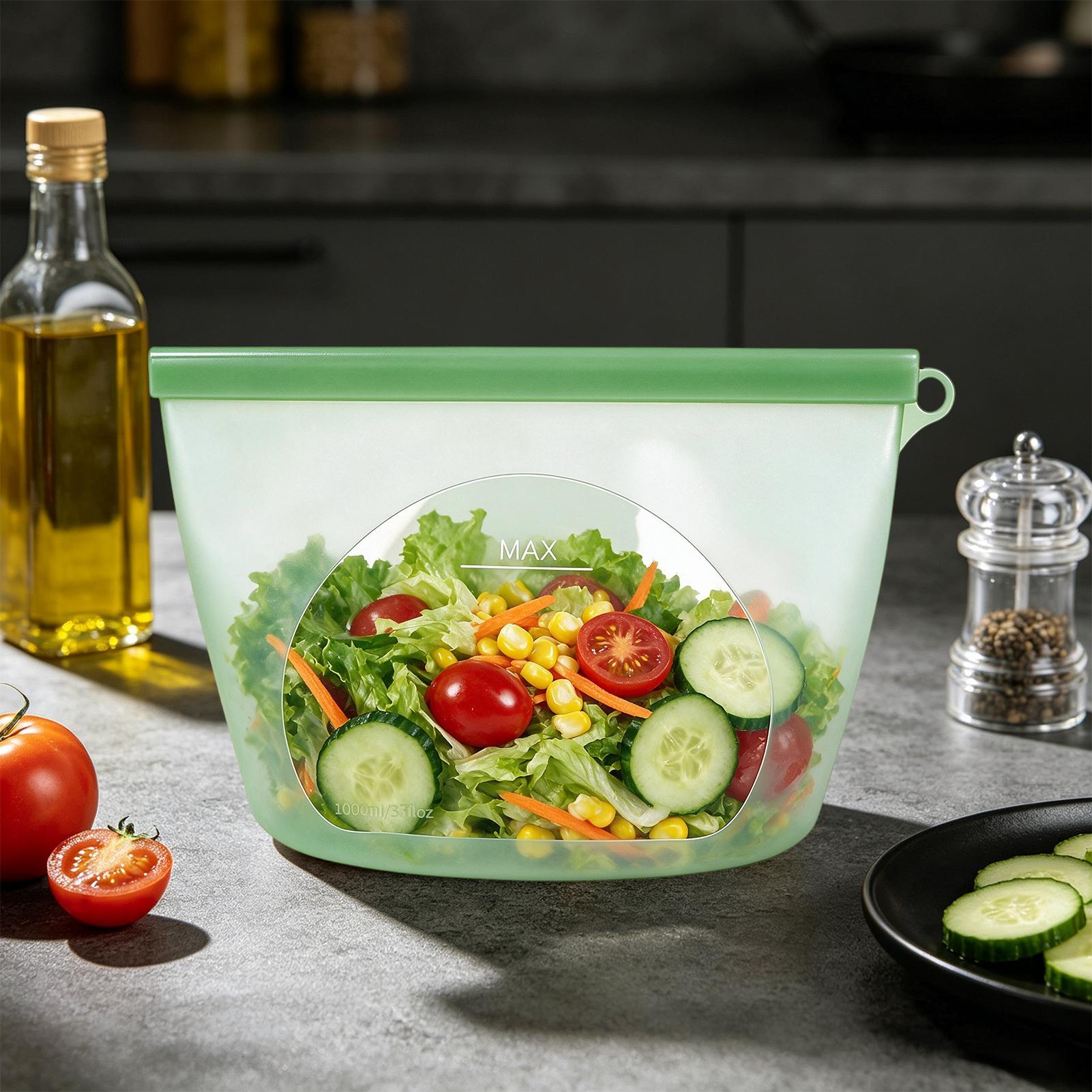 Reusable Food Storage Bags Lea - огляд і ціна Ziploc Food Storage