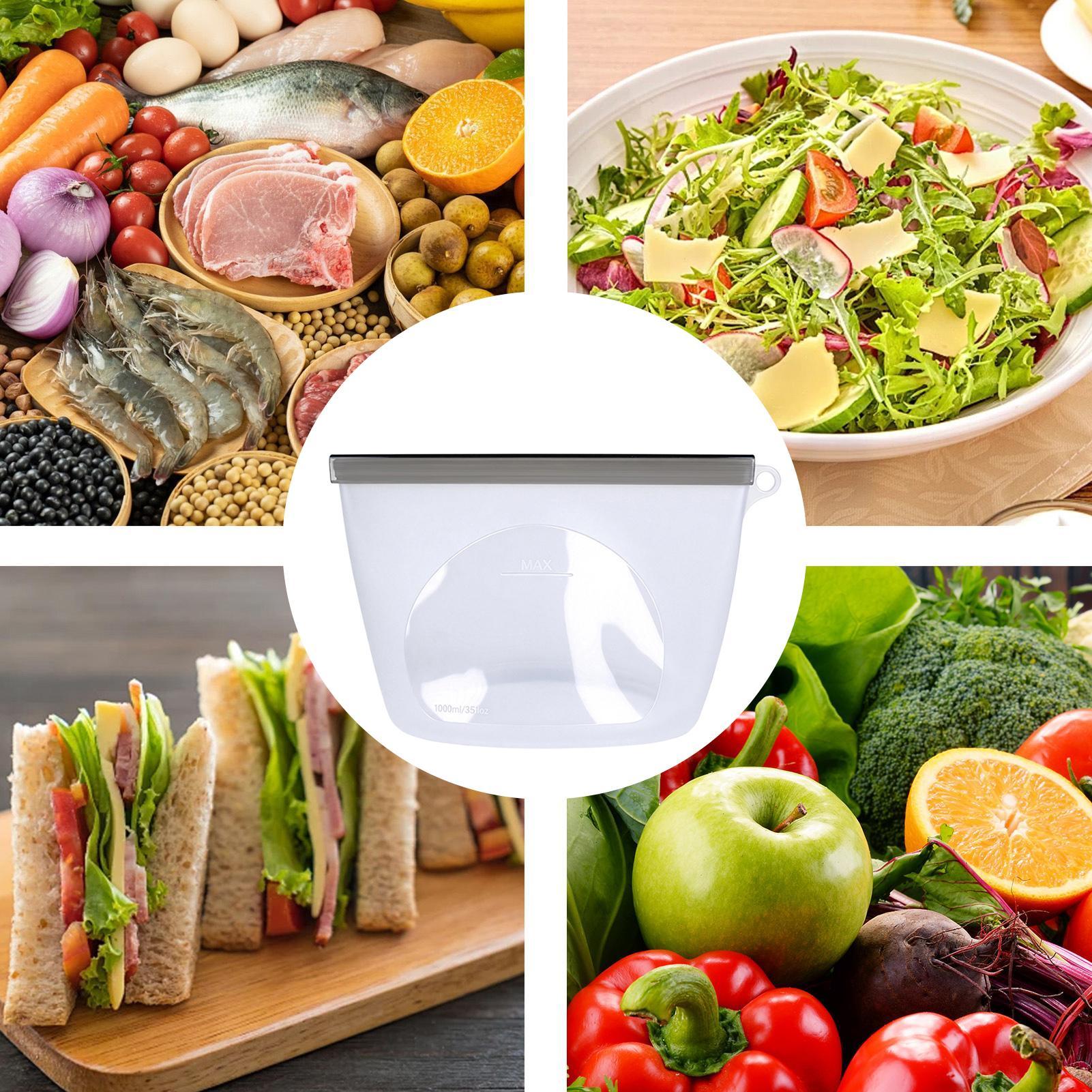 Reusable Food Storage Bags Lea - огляд і ціна Ziploc Food Storage