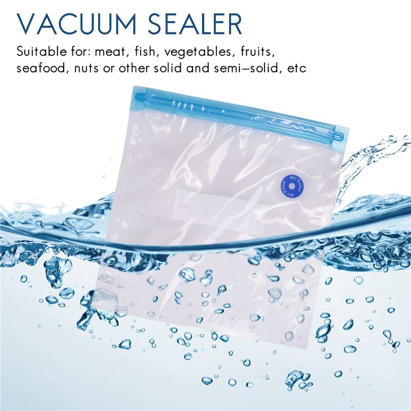 ABSE-Sous Vide Bags 15Pack Reu - огляд і ціна Food Storage Vacuum Pump