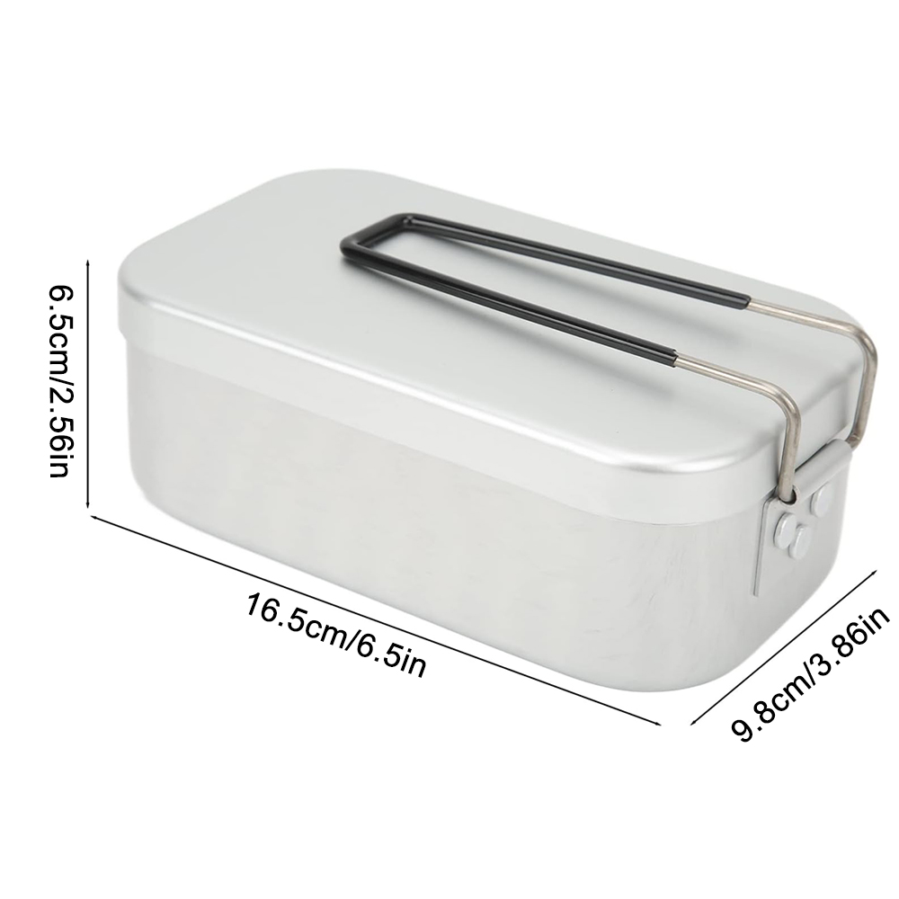 800ML Aluminum Lunch Boxes Out - огляд і ціна Food Storage Camping