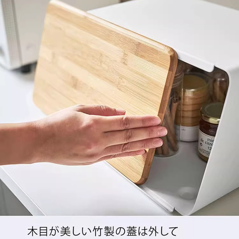 Bamboo Bread Box for Kitchen S - огляд і ціна Bread Box Bamboo