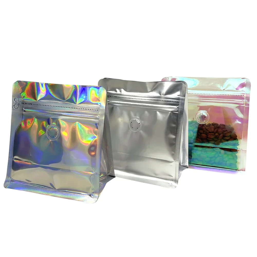 100pcs Pink Rainbow Laser Holo - огляд і ціна Ziploc Food Storage