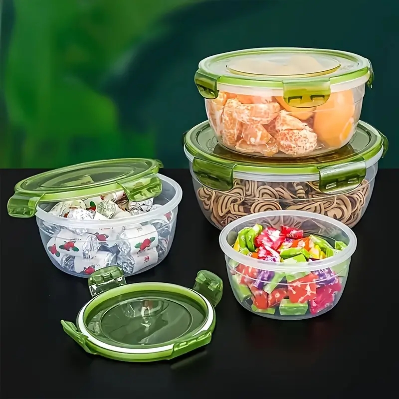 4 Plastic Food Storage Contain - огляд і ціна Food Storage Camping