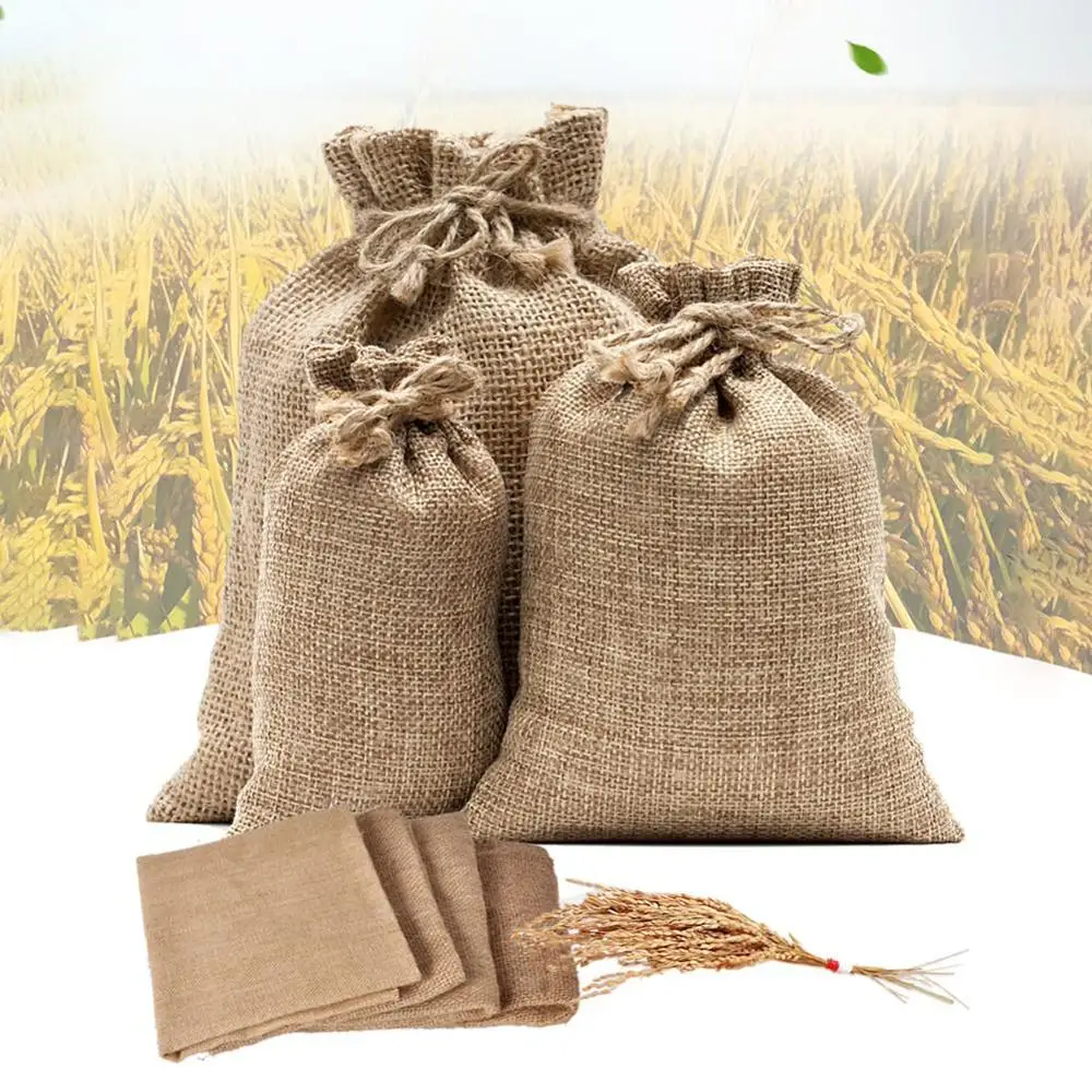 Burlap Potato Sacks Jute Potat - огляд і ціна Food Storage Roots