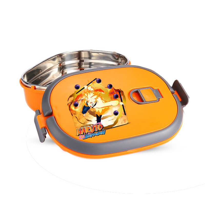 Anime Naruto Boy Lunch Boxes M - огляд і ціна Food Storage Box Stainless Steel