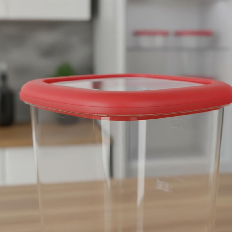 6 Pieces Airtight Food Storage - огляд і ціна Stackable Pantry Bin