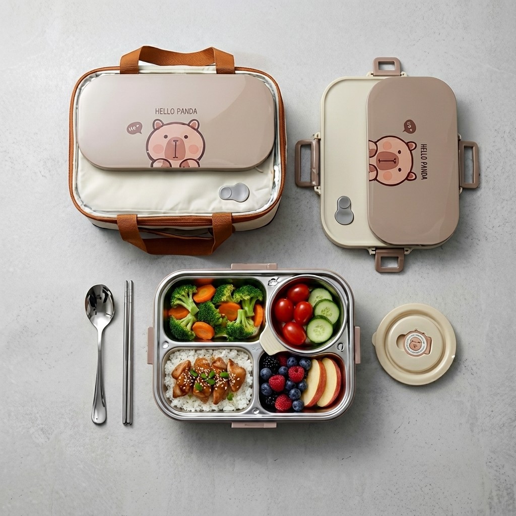 304 Stainless Steel Bento Lunc - огляд і ціна Food Storage 30 Years