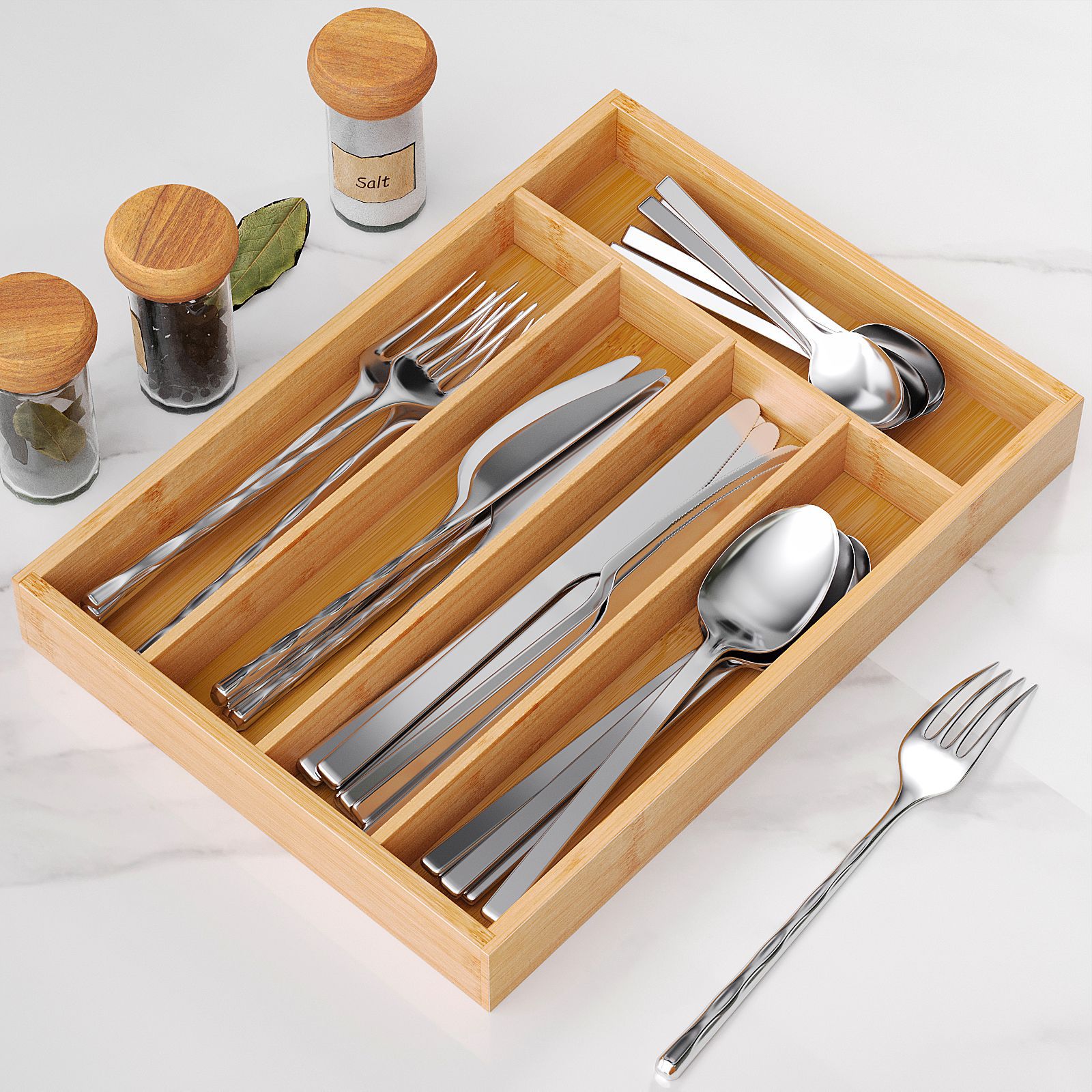 Kitchen Drawer Organizer Utens - огляд і ціна Food Storage Drawing
