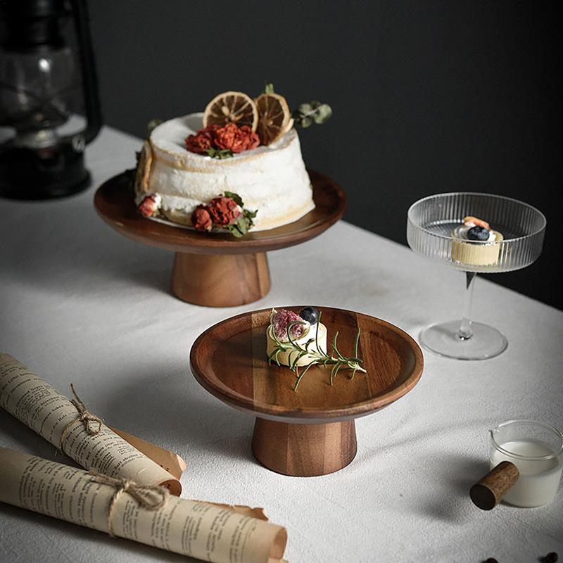 Wooden Cake Plate Footed Refre - огляд і ціна Food Storage Practices