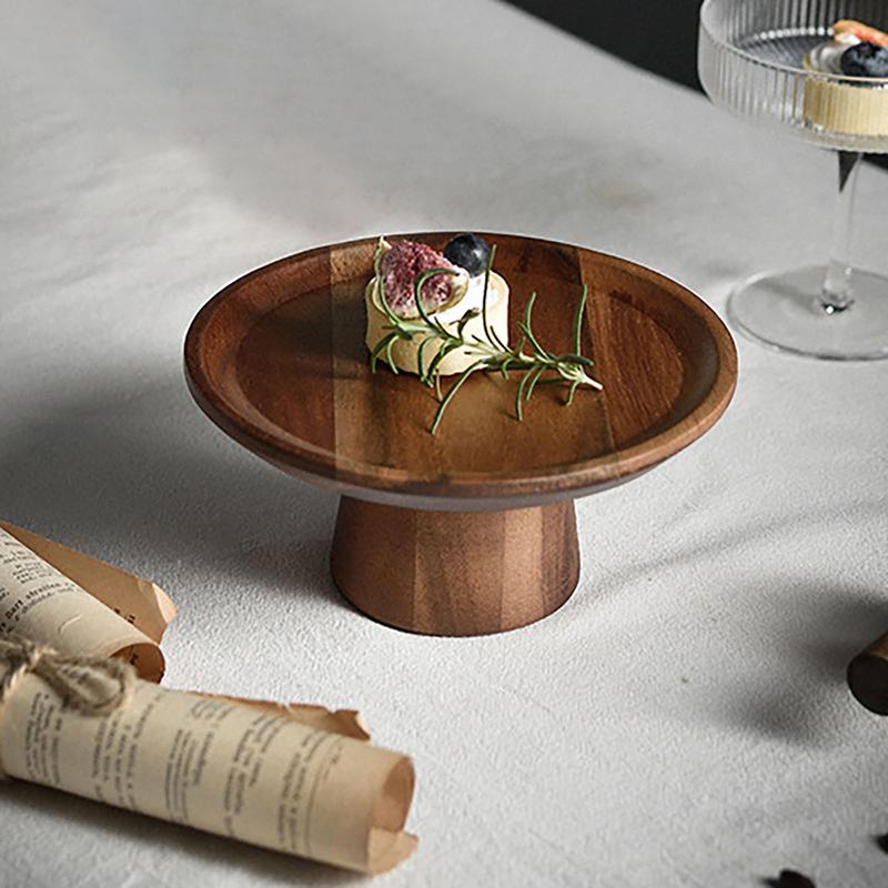 Wooden Cake Plate Footed Refre - огляд і ціна Food Storage Practices