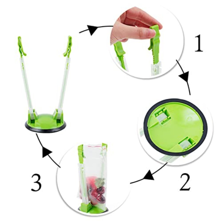 Baggy Rack - 8 Pack,Food Stora - огляд і ціна Ziploc Food Storage