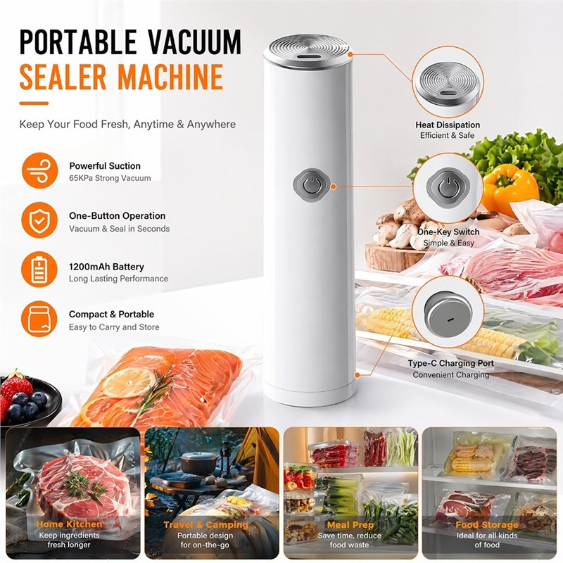 【618 SUMMER SALE】Portable Hand - огляд і ціна Food Storage Vacuum Pump
